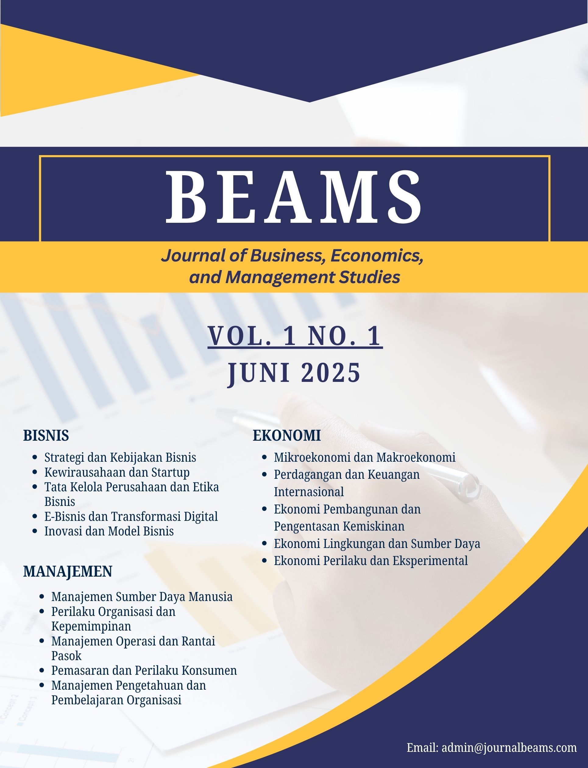 					View Vol. 1 No. 1 (2025): Business, Economics, and Management Studies (BEAMS)
				